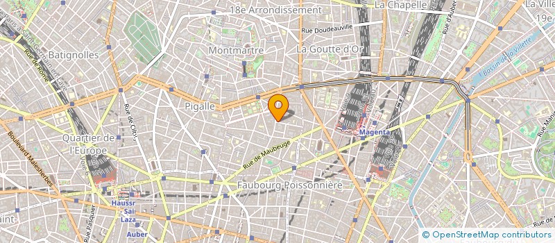 localisation de l'entreprise RESTAURANT PETRELLE  PARIS