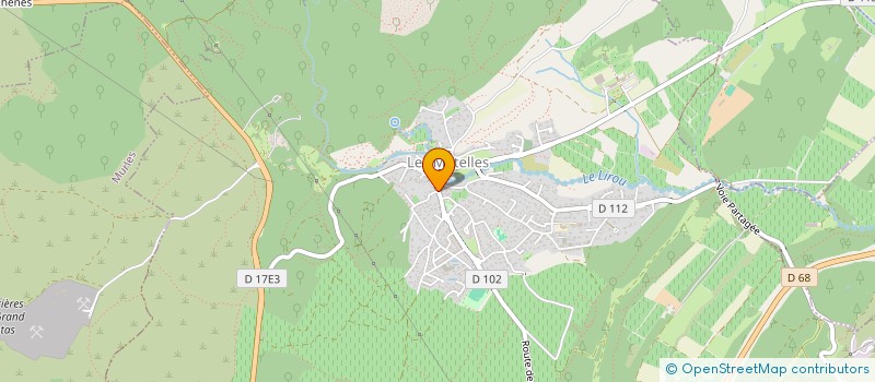 localisation de l'entreprise RESTAURANT PIZZERIA LE PIC ST LOUP  LES MATELLES