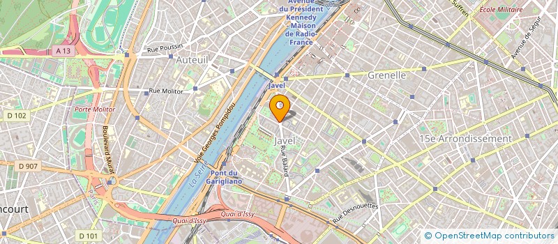 localisation de l'entreprise RESTAURANT PTT CEVENNES à PARIS