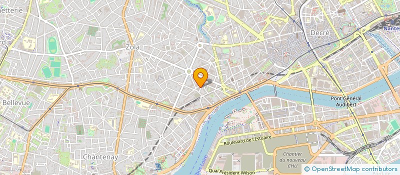 localisation de l'entreprise RESTAURANT PTT ROLLIN à NANTES