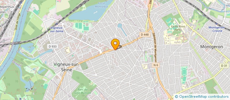 localisation de l'entreprise RESTAURANT ROSE à VIGNEUX-SUR-SEINE