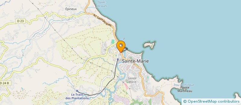localisation de l'entreprise RESTAURANT SAINT JAMES à SAINTE-MARIE