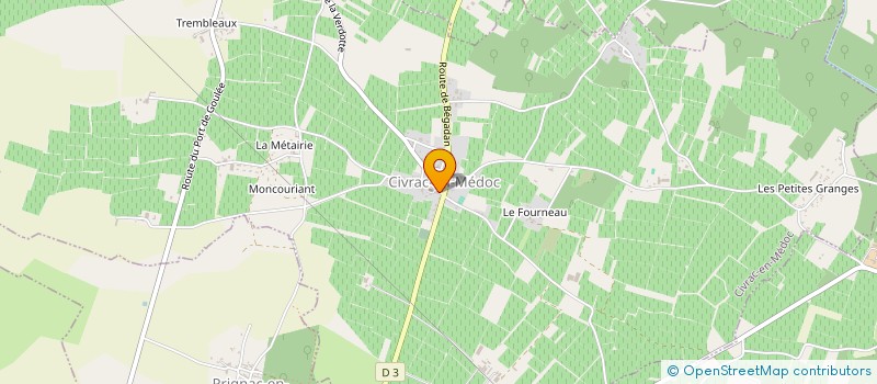 localisation de l'entreprise RESTAURANT  SAMBAIA  CIVRAC-EN-MEDOC