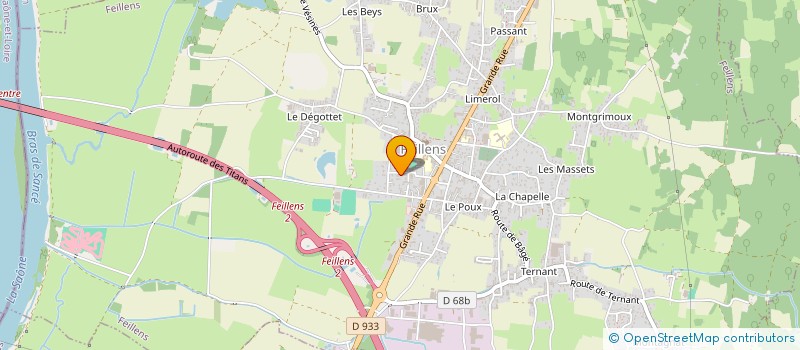 localisation de l'entreprise RESTAURANT SCOLAIRE à FEILLENS