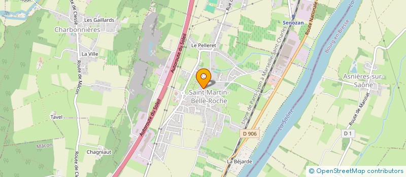 localisation de l'entreprise RESTAURANT SCOLAIRE à SAINT-MARTIN-BELLE-ROCHE