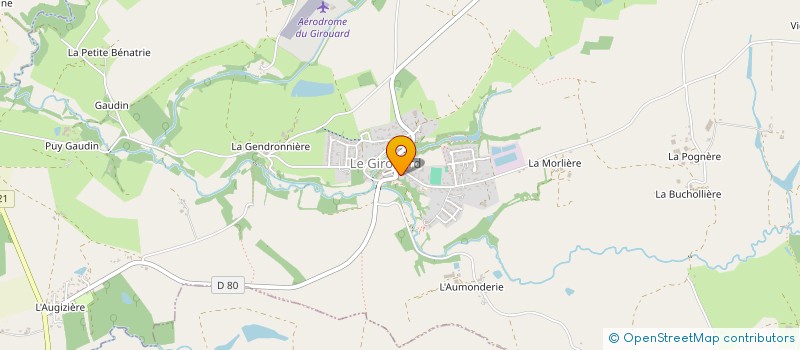 localisation de l'entreprise RESTAURANT SCOLAIRE à GIROUARD (LE)