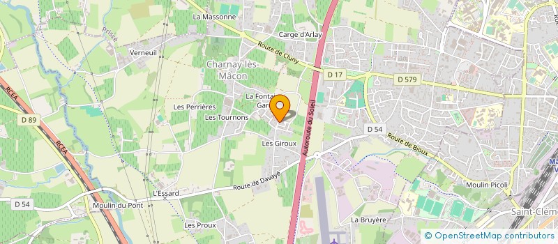 localisation de l'entreprise RESTAURANT SCOLAIRE à CHARNAY-LES-MACON