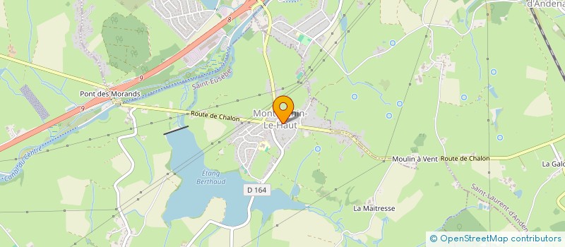 localisation de l'entreprise RESTAURANT SCOLAIRE  SAINT-EUSEBE