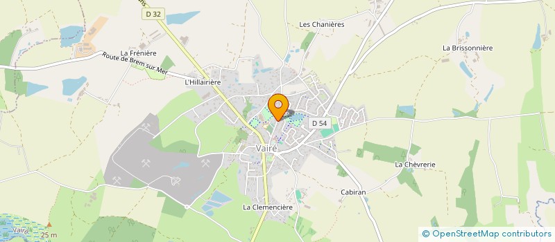 localisation de l'entreprise RESTAURANT SCOLAIRE DE VAIRE à VAIRE