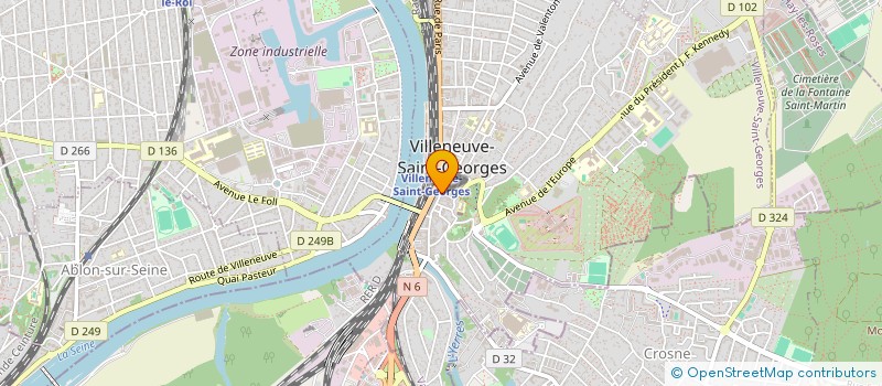 localisation de l'entreprise RESTAURANT SEMA  VILLENEUVE-SAINT-GEORGES
