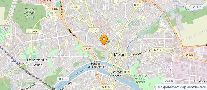 localisation de l'entreprise RESTAURANT  SIGNATURE  MELUN