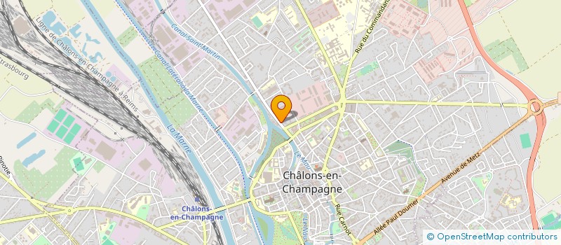 localisation de l'entreprise RESTAURANT SOUPLY  CHALONS-EN-CHAMPAGNE