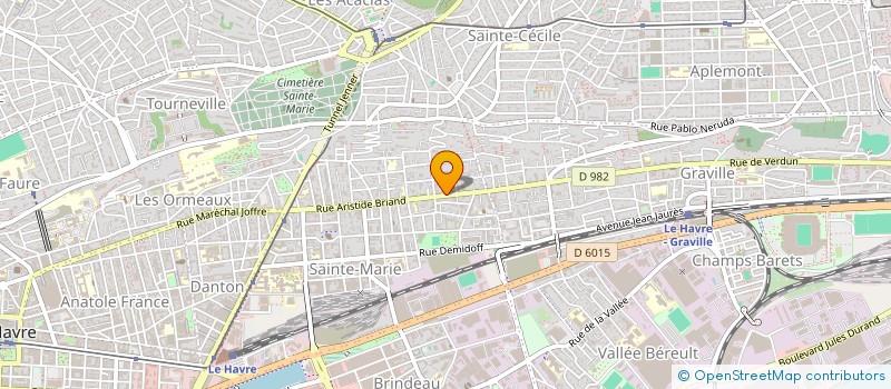 localisation de l'entreprise RESTAURANT TAFNA à LE HAVRE