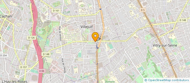 localisation de l'entreprise RESTAURANT TRAITEUR DES HOSPICES à VILLEJUIF