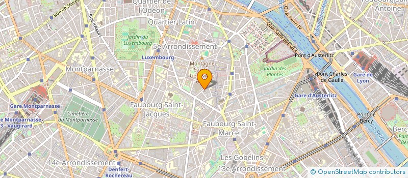 localisation de l'entreprise RESTAURANT UNIVERSITAIRE ESPCI  PARIS