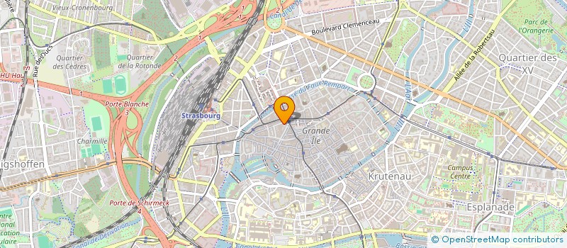 localisation de l'entreprise RESTAURANT VALENTIN SORG à STRASBOURG