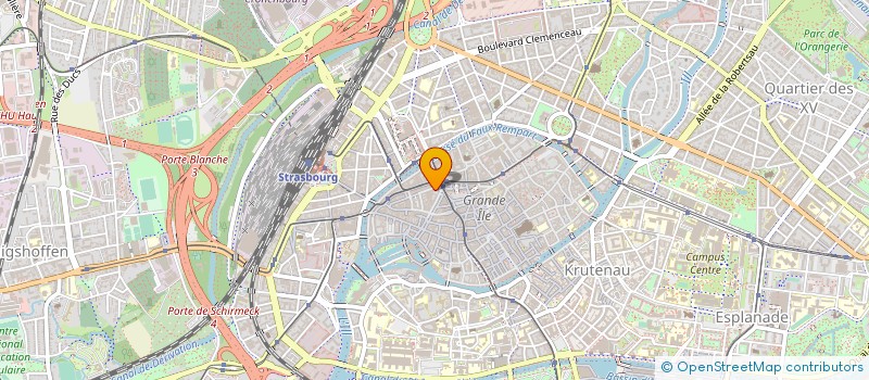 localisation de l'entreprise RESTAURANT VALENTIN SORG  STRASBOURG