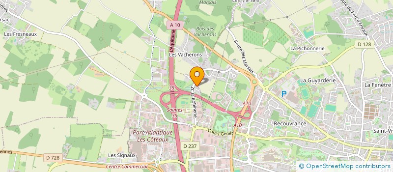 localisation de l'entreprise RESTAURANT YU  SAINT-GEORGES-DES-COTEAUX