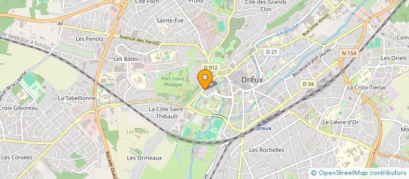 localisation de l'entreprise RESTAURANTE DA PAULA à DREUX