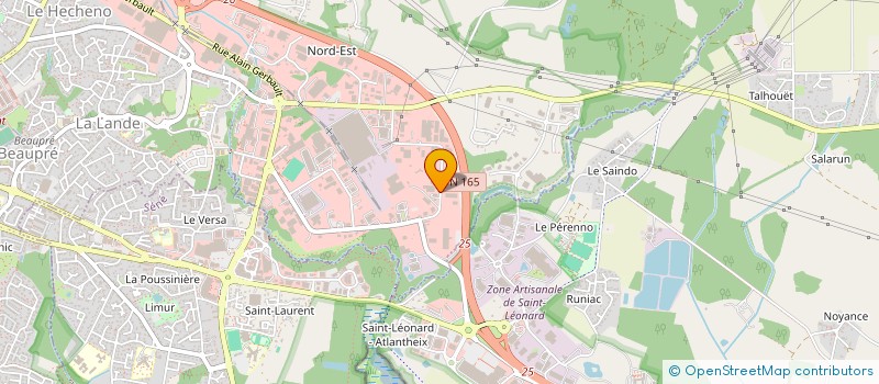 localisation de l'entreprise RESTAURANTS DU COEUR à VANNES
