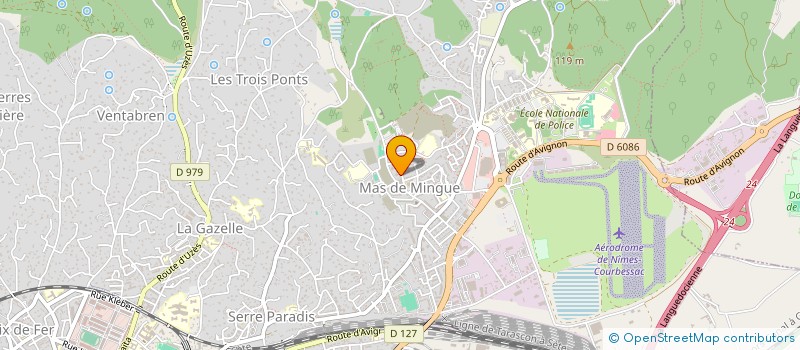 localisation de l'entreprise RESTAURANTS DU COEUR à NIMES