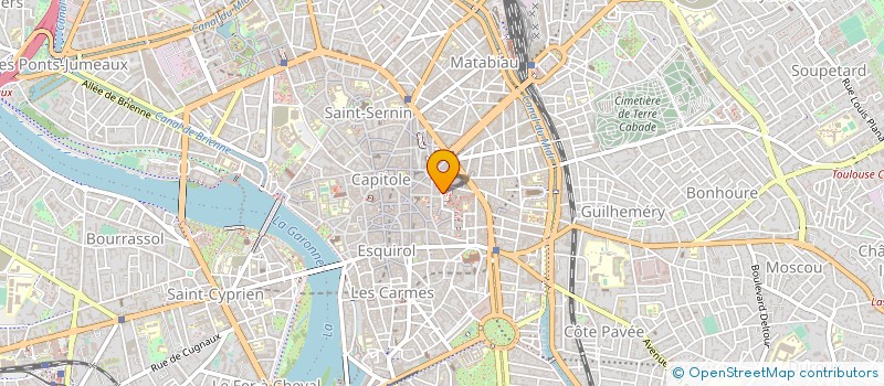 localisation de l'entreprise RESTAURANTS GARONNAIS à TOULOUSE