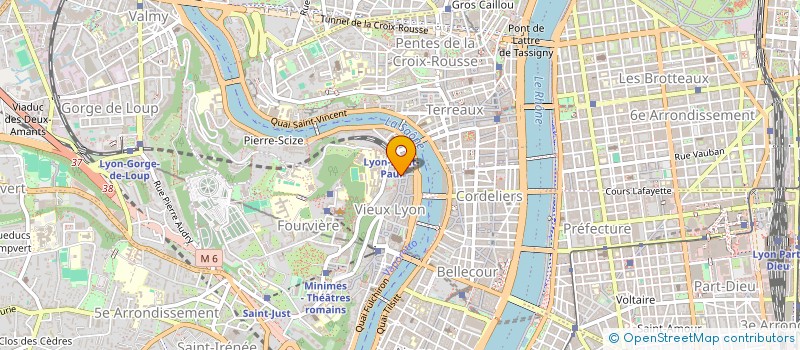 localisation de l'entreprise RESTAURATEUR DE SAINT-JEAN à LYON