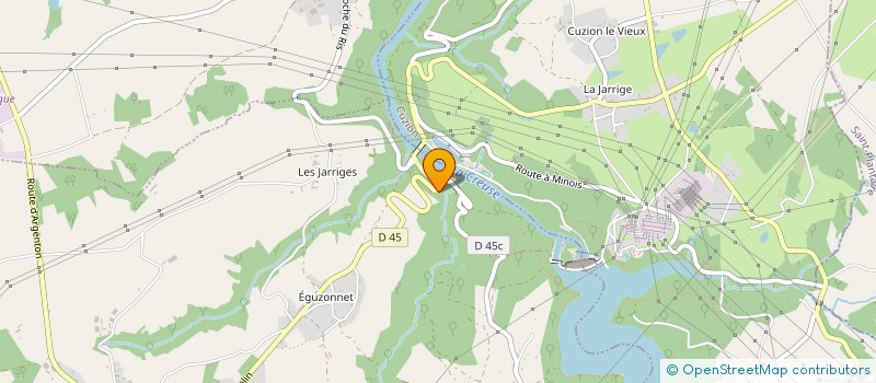 localisation de l'entreprise @RESTAURATION à EGUZON-CHANTOME