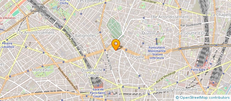 localisation de l'entreprise RESTAURATION COTTE  PARIS