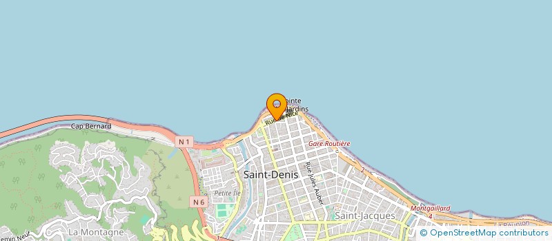 localisation de l'entreprise RESTAURATION DE L'OCEAN INDIEN à SAINT-DENIS