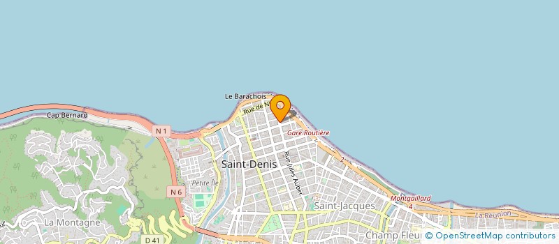 localisation de l'entreprise RESTAURATION DU LYCEE à SAINT-DENIS