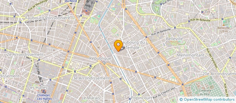 localisation de l'entreprise RESTAURATION ET RENOVATION à PARIS