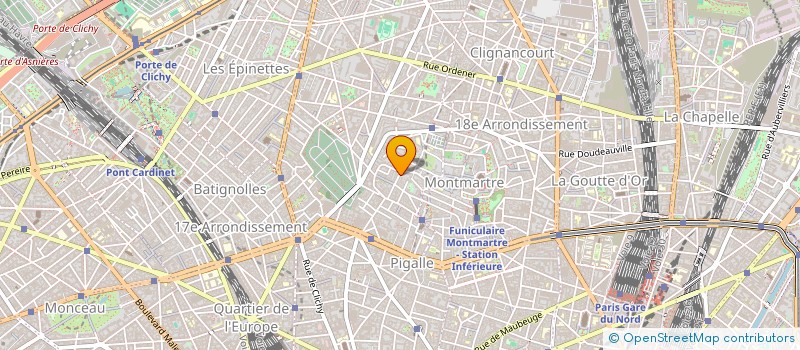 localisation de l'entreprise RESTAURATION LHERBIE  PARIS
