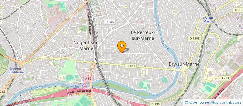 localisation de l'entreprise RESTAURATION LOISIRS à LE PERREUX-SUR-MARNE