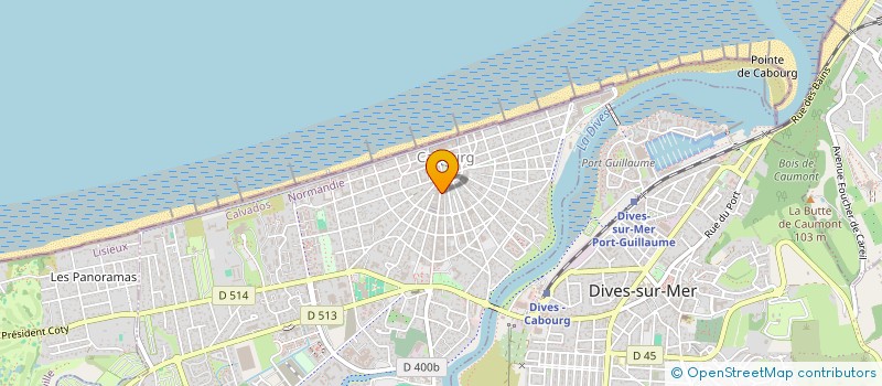 localisation de l'entreprise RESTAURATION MULTI CONCEPTS à CABOURG