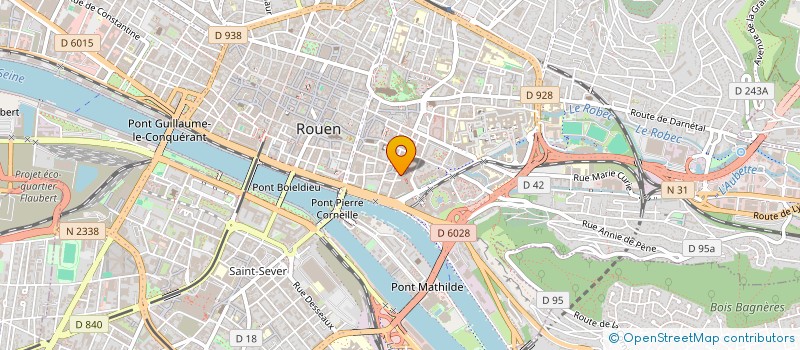 localisation de l'entreprise RESTAURATION SAINT MARC à ROUEN