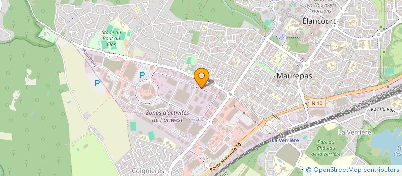 localisation de l'entreprise RESTAURATION SARL LA PHORELLE  COIGNIERES