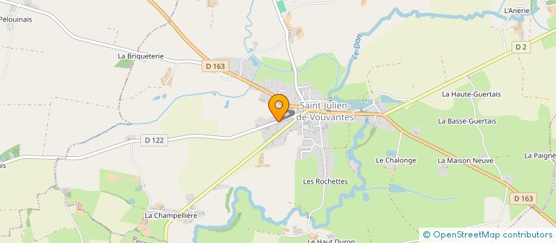 localisation de l'entreprise RESTAURATION SCOLAIRE à SAINT-JULIEN-DE-VOUVANTES