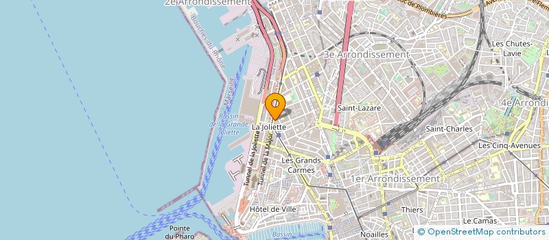 localisation de l'entreprise RESTAURATION SERVICE ET TRADITION  MARSEILLE