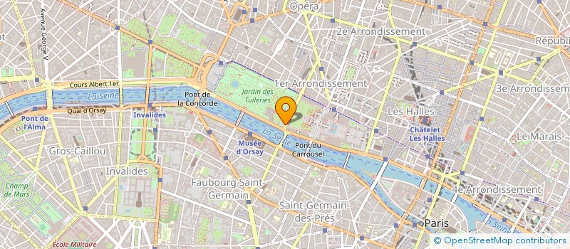 localisation de l'entreprise RESTAURENT ADMINIS CENTR TUILE à PARIS