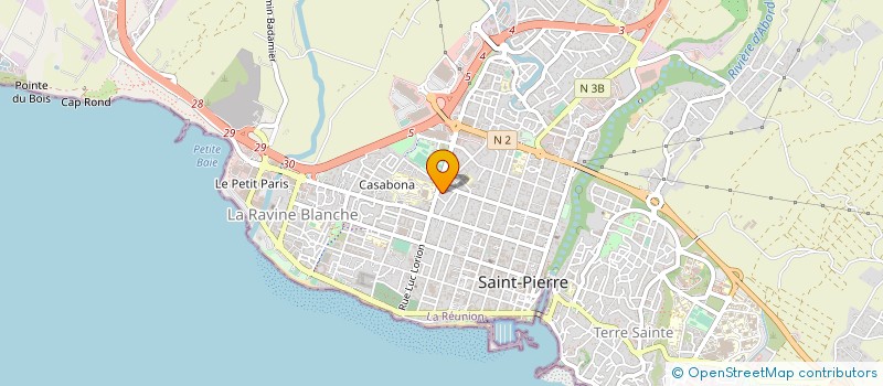 localisation de l'entreprise RESTAURER SAUVE PAT ENVIR KARTIERS SPORT à SAINT-PIERRE