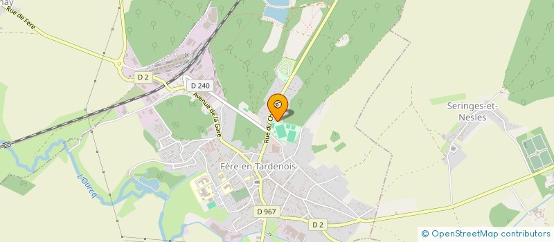 localisation de l'entreprise RESTAUTEL SANTILLI ET ASSOCIES à FERE-EN-TARDENOIS