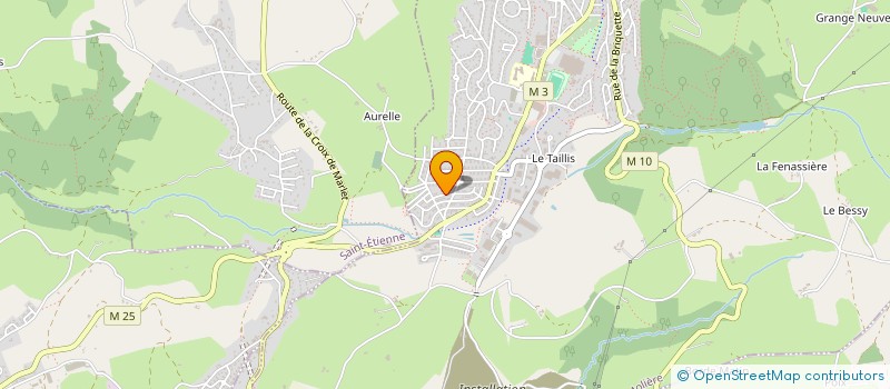 localisation de l'entreprise RESTER, ETUDIER, VIVRE ENSEMBLE  ROCHE-LA-MOLIERE