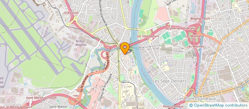 localisation de l'entreprise RESTER VIVRE AUX ARENES-ROMAINES à TOULOUSE