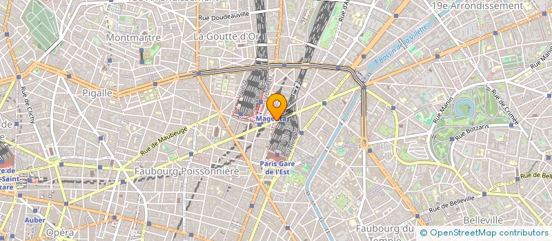 localisation de l'entreprise RESTEX  PARIS 10