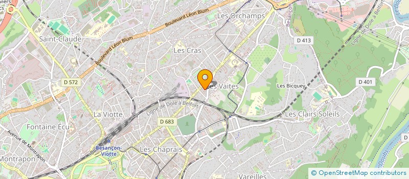 localisation de l'entreprise RESTEZ BRUNCHE à BESANCON