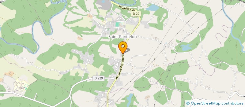 localisation de l'entreprise RESTEZ VOYOUS PRODUCTION  SAINT-PANDELON