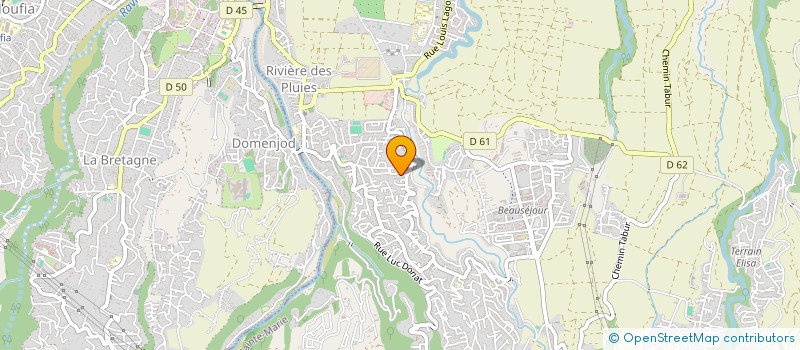 localisation de l'entreprise RESTHOFOR-REUNION  SAINTE-MARIE