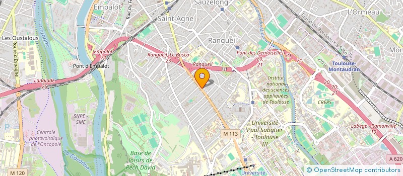 localisation de l'entreprise RESTHOLDING à TOULOUSE