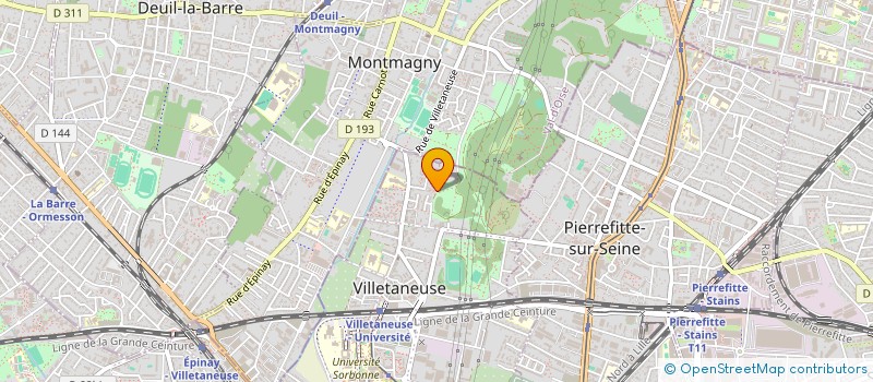 localisation de l'entreprise RESTIP à VILLETANEUSE